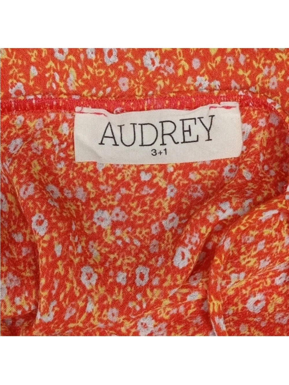 audrey Rust Floral Maxi Skirt - Picture 4 of 5